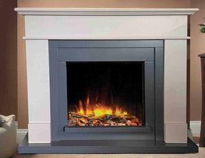 Electric Fire Suite Berlin with 480e 4D Ecoflame