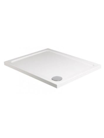 Kristal Low Profile 1100x800 Rectangle Shower Tray with FREE shower waste