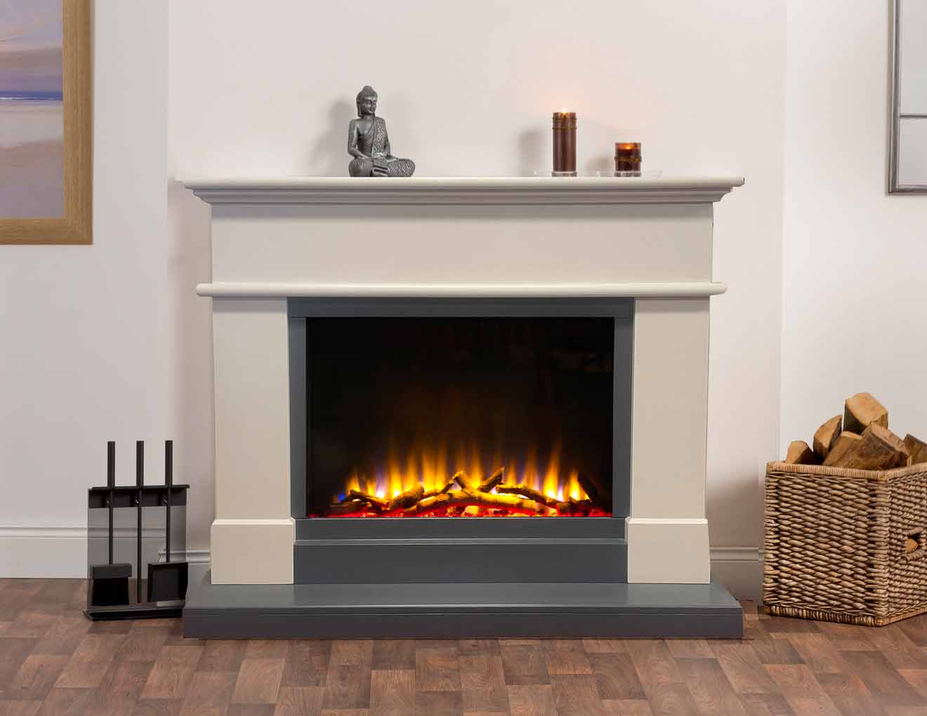 Electric Fire Pisa Suite for the Infinity E Electric Fires