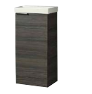 Cadence 400mm cloakroom unit